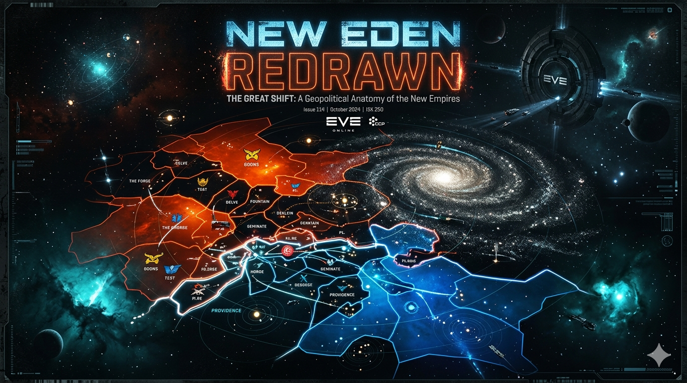 New Eden redessinée : le nouveau paysage territorial après la guerre de Geminate
